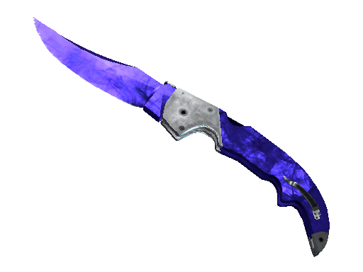 ★ StatTrak™ Falchion Knife | Doppler Sapphire (Minimal Wear)