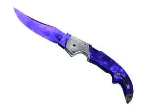★ ST™ Falchion Knife | Doppler Sapphire