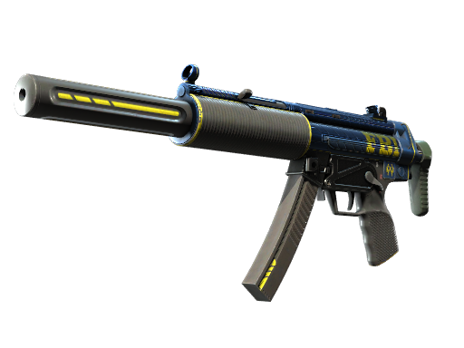 StatTrak™ MP5-SD | Agent (Well-Worn)