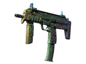 MP7 | Neon Ply (Battle-Scarred)
