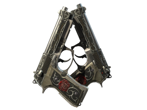 StatTrak™ Dual Berettas | Balance (Battle-Scarred)