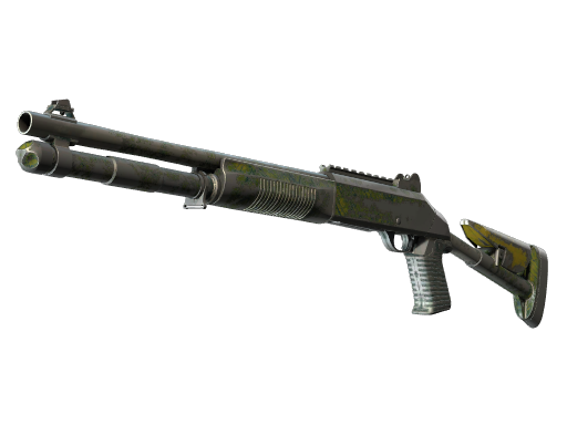 XM1014 | Banana Leaf (Battle-Scarred)