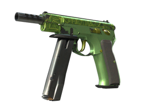 CZ75-Auto | Emerald Quartz (Well-Worn)