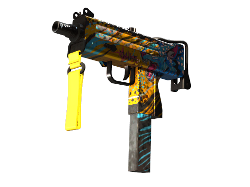 StatTrak™ MAC-10 | Stalker (Well-Worn)