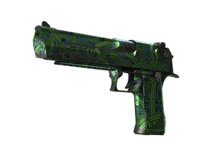 Desert Eagle | Emerald Jörmungandr (Well-Worn)