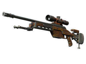 SSG 08 | Orange Filigree (Well-Worn)