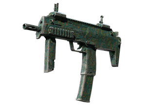 MP7 | Teal Blossom (Well-Worn)
