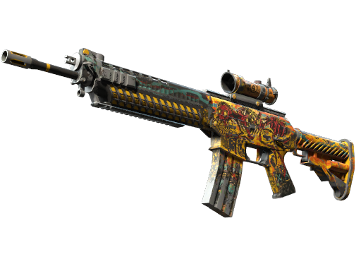 StatTrak™ SG 553 | Colony IV (Field-Tested)