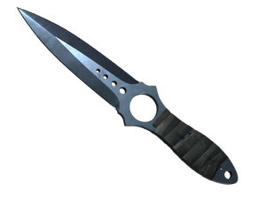 ★ ST™ Skeleton Knife | Blue Steel