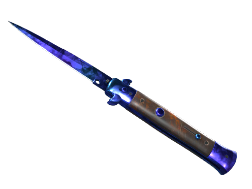 ★ Stiletto Knife | Doppler Sapphire (Minimal Wear)
