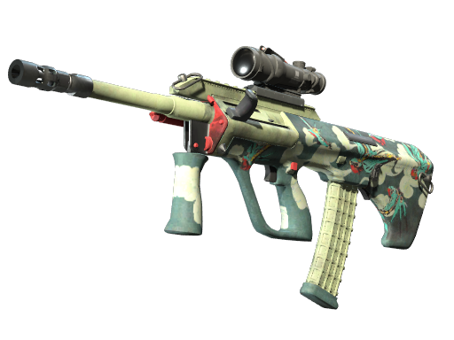 StatTrak™ AUG | Fleet Flock (Minimal Wear)