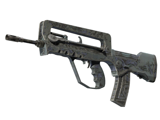 FAMAS | Night Borre (Battle-Scarred)