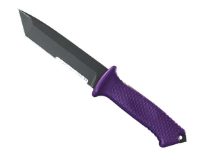 ★ StatTrak™ Ursus Knife | Ultraviolet (Well-Worn)