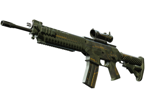 StatTrak™ SG 553 | Atlas (Minimal Wear)
