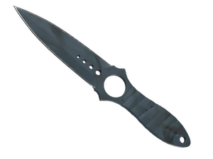 ★ StatTrak™ Skeleton Knife | Night Stripe (Well-Worn)