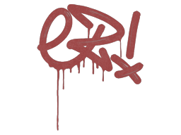 Sealed Graffiti | Little EZ (Blood Red)