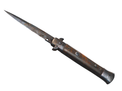 ★ StatTrak™ Stiletto Knife | Rust Coat (Well-Worn)