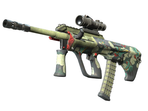 StatTrak™ AUG | Fleet Flock (Battle-Scarred)