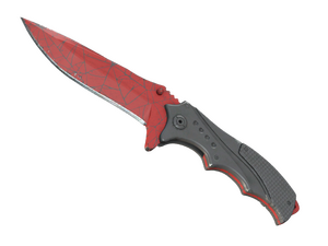 ★ StatTrak™ Nomad Knife | Crimson Web (Well-Worn)
