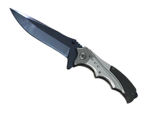 ★ StatTrak™ Nomad Knife | Blue Steel (Well-Worn)