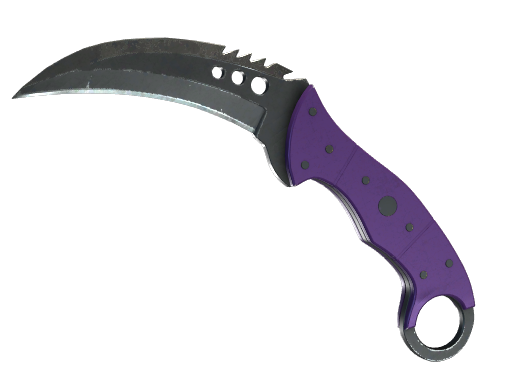 ★ StatTrak™ Talon Knife | Ultraviolet (Well-Worn)