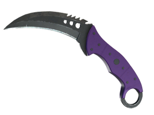 ★ StatTrak™ Talon Knife | Ultraviolet (Well-Worn)