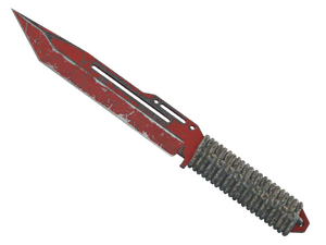 ★ StatTrak™ Paracord Knife | Crimson Web (Battle-Scarred)