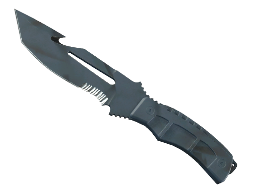 ★ StatTrak™ Survival Knife | Night Stripe (Well-Worn)