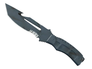 ★ StatTrak™ Survival Knife | Night Stripe (Well-Worn)