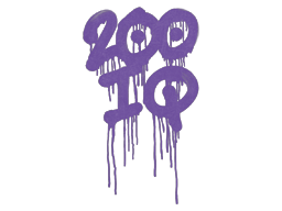 Sealed Graffiti | 200 IQ (Monster Purple)