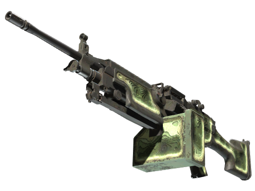 StatTrak™ M249 | Deep Relief (Battle-Scarred)
