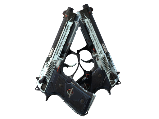 StatTrak™ Dual Berettas | Dezastre (Minimal Wear)