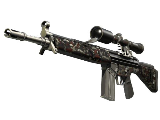 StatTrak™ G3SG1 | Digital Mesh (Minimal Wear)
