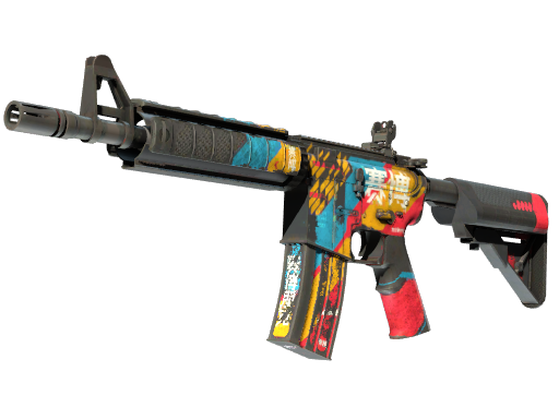 StatTrak™ M4A4 | Cyber Security (Battle-Scarred)