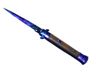 ★ ST™ Stiletto Knife | Doppler Sapphire (Minimal Wear)