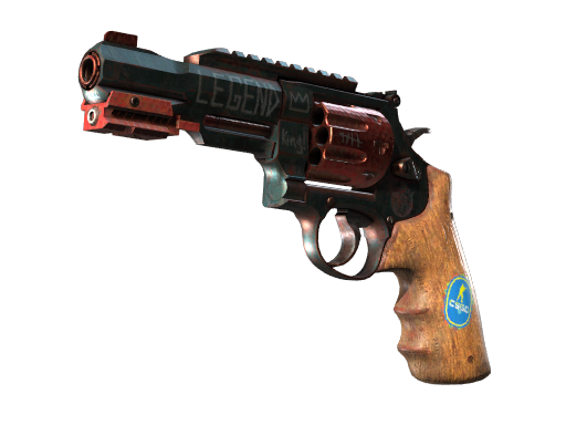 StatTrak™ R8 Revolver | Junk Yard (Well-Worn)