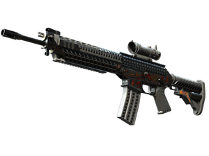 ST™ SG 553 | Heavy Metal
