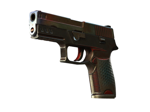 StatTrak™ P250 | Cyber Shell (Battle-Scarred)