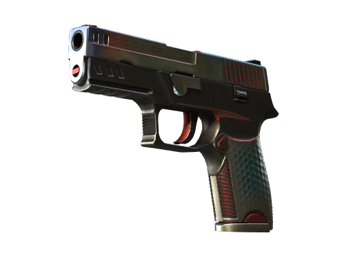 StatTrak™ P250 | Cyber Shell (Well-Worn)