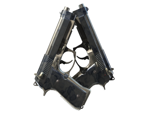 Souvenir Dual Berettas | Stained (Minimal Wear)