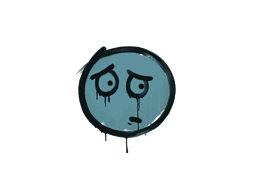 Sealed Graffiti | Worry (Wire Blue)
