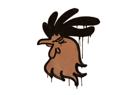 Sealed Graffiti | Cocky (Tiger Orange)