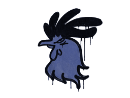 Sealed Graffiti | Cocky (SWAT Blue)
