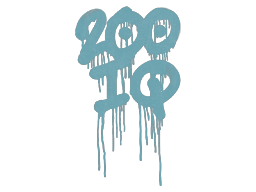Sealed Graffiti | 200 IQ (Wire Blue)