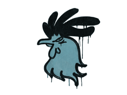 Sealed Graffiti | Cocky (Wire Blue)