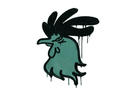 Sealed Graffiti | Cocky (Frog Green)