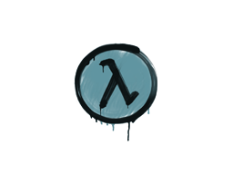 Sealed Graffiti | Lambda (Wire Blue)