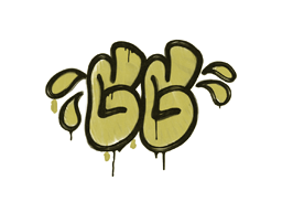 Sealed Graffiti | GGWP (Tracer Yellow)