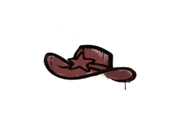 Sealed Graffiti | Sheriff (Brick Red)