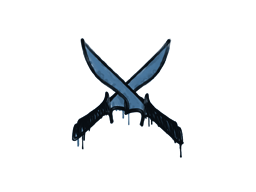 Sealed Graffiti | X-Knives (Monarch Blue)